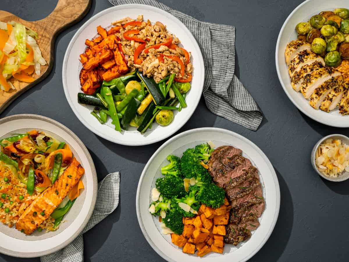 Fuel-Up meal plans displayed on table